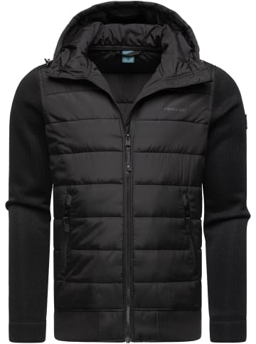 ragwear Steppjacke Hallmar Hood in Black