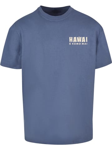 Merchcode T-Shirt "Hawai Oversized T-Shirt" in Blau
