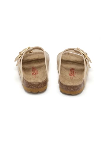 billowy Sandaletten  in gold