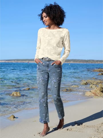 Heine Jeans in blue-bleached-bedruckt