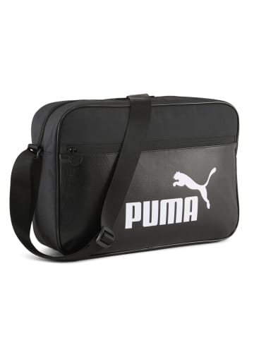 Puma Campus Medium Reporter Bag M in schwarz