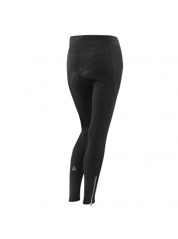 Löffler W BIKE LONG TIGHTS BASIC GEL in Schwarz