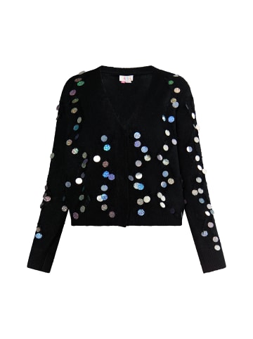 IZIA Damen Cardigan in Schwarz