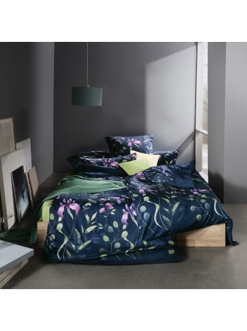 Erwin Müller Mako-Satin Kissenbezug in dunkelblau