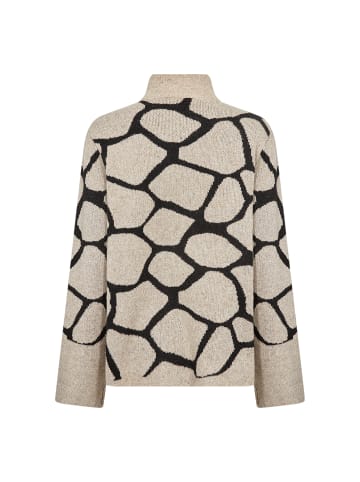 soyaconcept Pullover SC-Ancona in melange schwarz - 0001