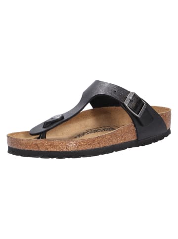 Birkenstock Tieffußbett Pantolette in schwarz