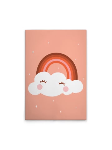 A.S. Création Leinwandbild Canvas Unicorn Rosa