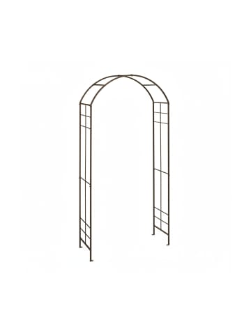relaxdays Rosenbogen in Bronze - (B)110 x (H)224 x (T)41 cm
