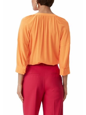 comma Langarmbluse für Damen in orange