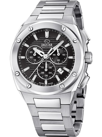 Jaguar Uhr in Schwarz