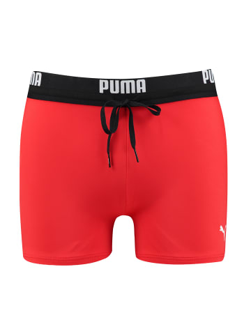 Puma Badehose PUMA SWIM MEN LOGO TRUNK in Red