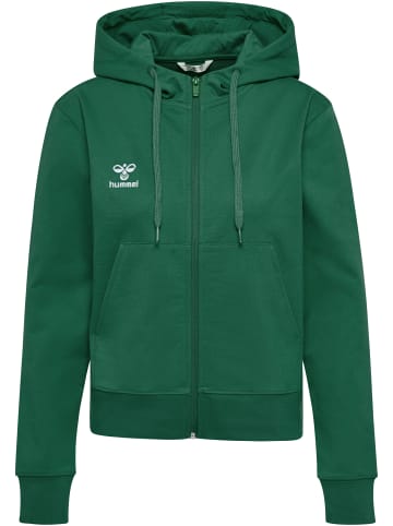 Hummel Reißverschluss Jacke Hmlgo Damen in EVERGREEN