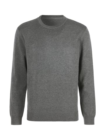 H.I.S Strickpullover in dunkelgrau-meliert