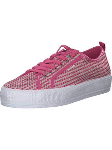 S. Oliver Sneakers Low in FUXIA COMB.