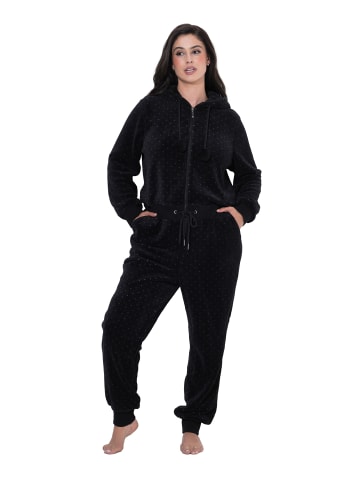 Ulla Popken Overall in schwarz