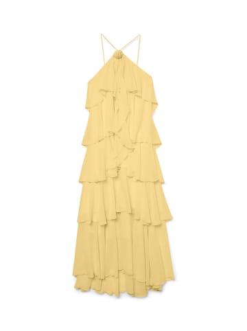 Vero Moda Kleid in Pale Banana