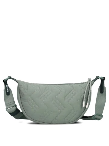 Zwei Cleo - Umhängetasche 30 cm (eucalyptus-new) in eucalyptus-new