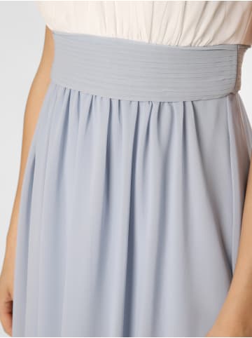 Marie Lund Abendkleid in hellblau ecru - 0006