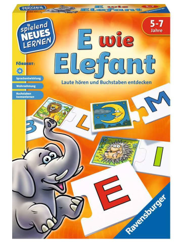 Ravensburger Sprach- und Leseförderung E wie Elefant 5-7 Jahre in bunt