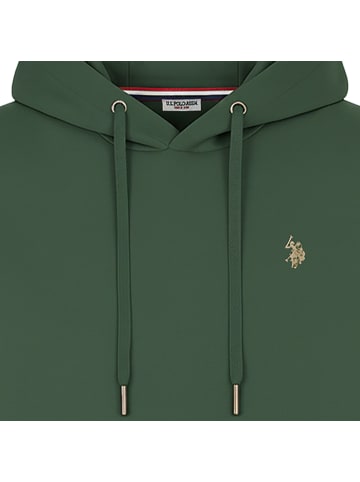 U.S. Polo Assn. Sweatshirt 1er Pack in Dunkelgrün