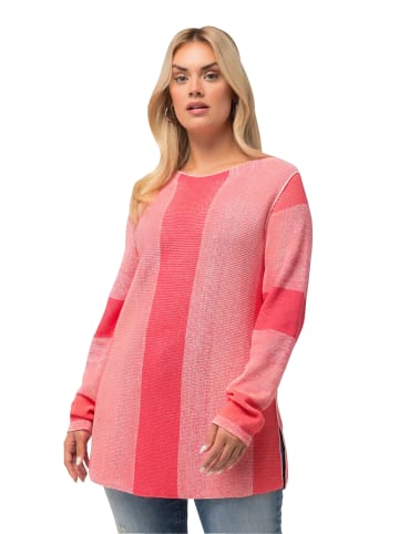 Ulla Popken Oversized-Pullover in pink