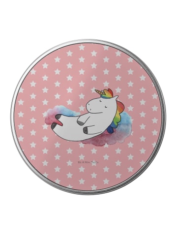 Mr. & Mrs. Panda Blechdose Einhorn Wolke 7 ohne Spruch in Rot Pastell
