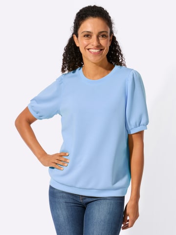 WITT WEIDEN Kurzarm-Shirt in himmelblau