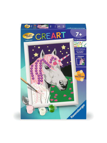 Ravensburger Malprodukte Einhorn Malen nach Zahlen Kinder Ab 7 Jahre in bunt