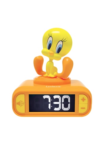 Lexibook Tweety 3D-Nachtlicht-Wecker mit Soundeffekten