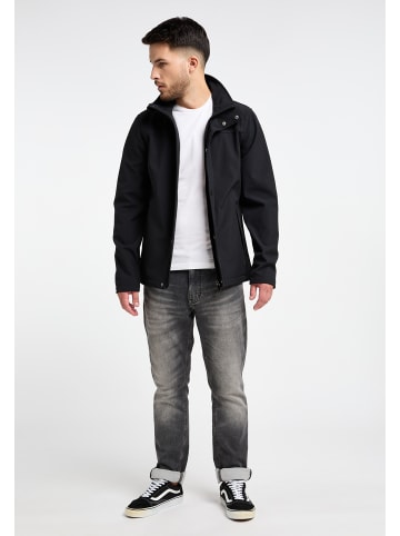 TUFFSKULL Herren Softshelljacke in Schwarz