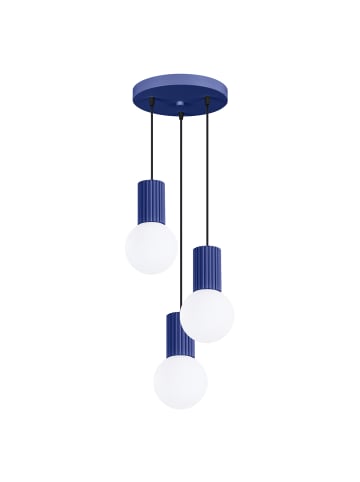 Nice Lamps Pendelleuchte ORBITAL 3 blue H 125 cm