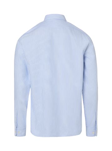 Selected Hemd SLHregrick in blau weiß