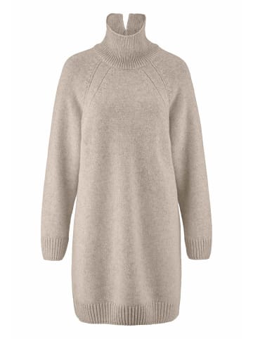 Hessnatur Hessnatur Strickkleid Relaxed aus Bio-Merinowolle mit Bio-Baumwolle in perlmutt