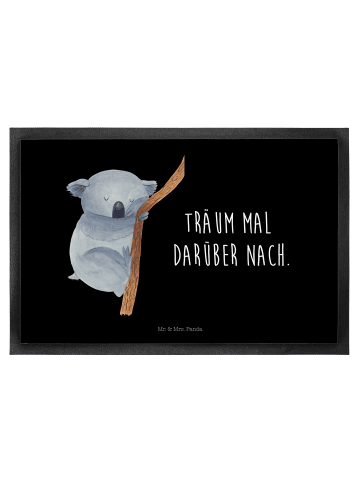 Mr. & Mrs. Panda Schmutzfangmatte Koalabär mit Spruch in Schwarz