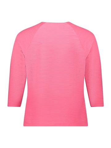 Betty Barclay Casual-Shirt mit Rippenstruktur in Pink Flambé