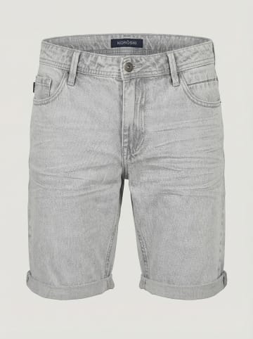 KOROSHI Denim relaxed jeans in grau