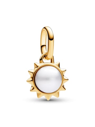 Pandora Anhänger Sonne mit Perle Goldfarben