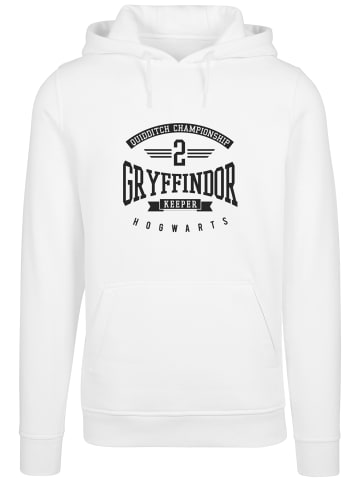 F4NT4STIC Hoodie Harry Potter Gryffindor Keeper in weiß