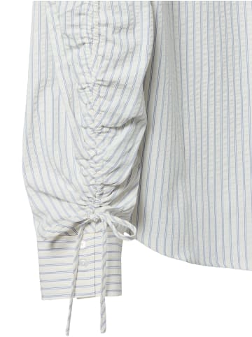 edited Bluse Hanni in blau weiß