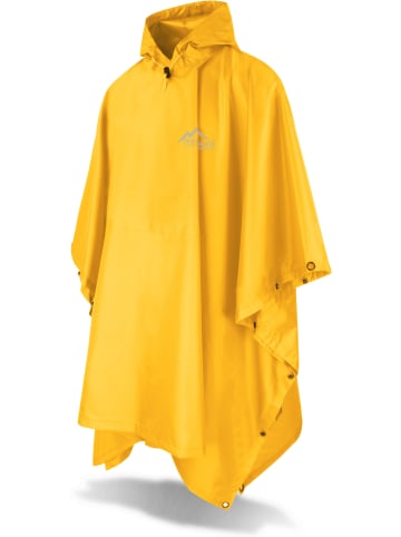 Normani Outdoor Sports Ripstop Regenponcho Derry in Gelb
