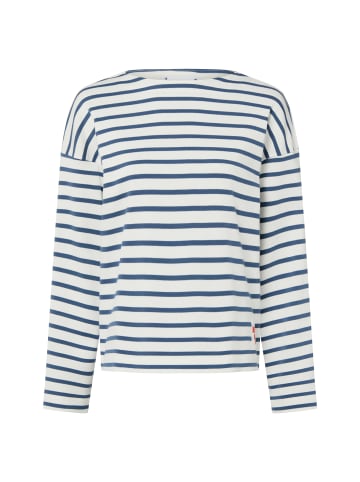 Marie Lund Sweatshirt in ecru indigo
