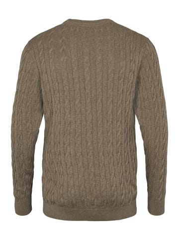 VINSON Pullover VMGrant in Brown Melange