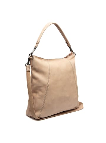 The Chesterfield Brand Sintra Schultertasche Leder 34 cm in beige