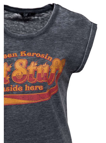 Queen Kerosin Queen Kerosin T-Shirt Hot Stuff in anthrazit