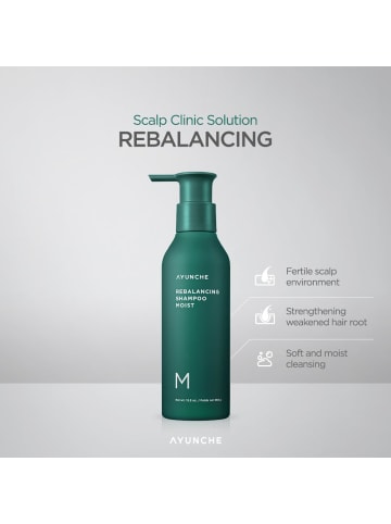 AYUNCHE Shampoo Rebalancing Moist, 350 ml
