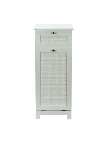 FineBuy Badregal in Weiß / MDF / 40x38x90