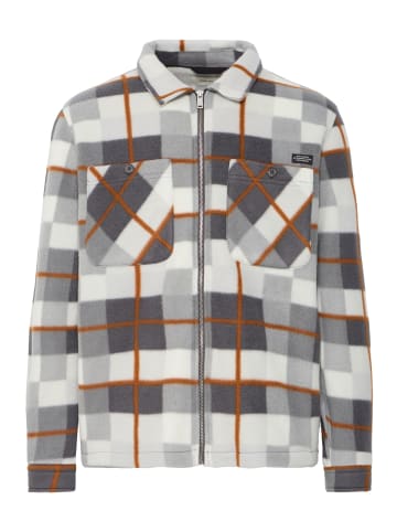 BLEND Hemdjacke BHShirt Fleece in Grau