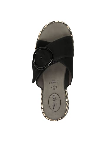 Tamaris WIDE FIT Pantolette in BLACK