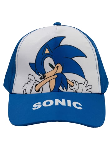Sonic Sonic The Hedgehog Kappe Cap Basecap Baseballkappe verstellbar in blau