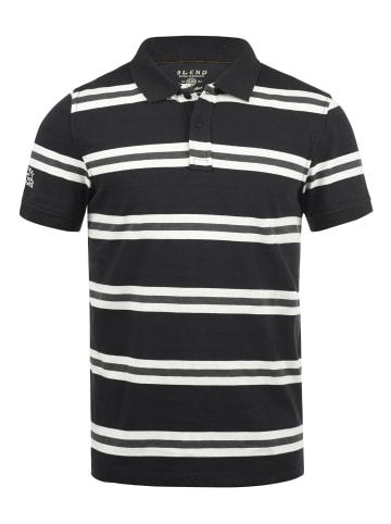 BLEND Poloshirt BHPique in Schwarz